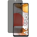 Protector Cristal Templado Completo 5D Antiespías para Samsung Galaxy A42 5G Vidrio