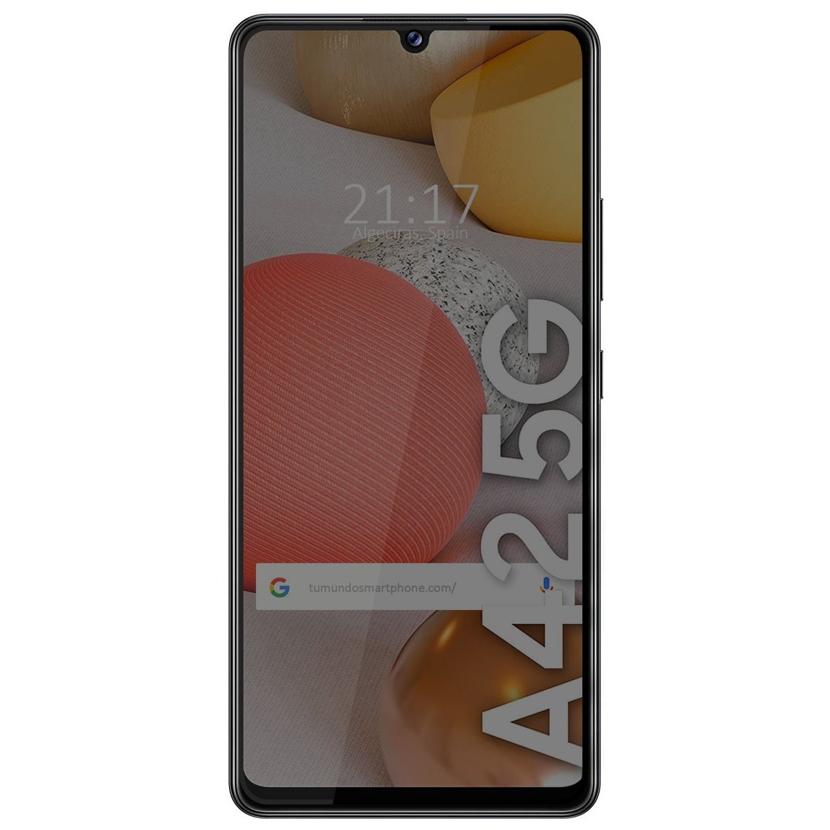 Protector Cristal Templado Completo 5D Antiespías para Samsung Galaxy A42 5G Vidrio