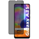 Protector Cristal Templado Completo 5D Antiespías para Samsung Galaxy A31 Vidrio