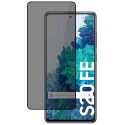 Protector Cristal Templado Completo 5D Antiespías para Samsung Galaxy S20 FE Vidrio