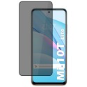 Protector Cristal Templado Completo 5D Antiespías para Xiaomi Mi 10T Lite Vidrio