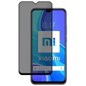 Protector Cristal Templado Completo 5D Antiespías para Xiaomi Redmi 9 Vidrio