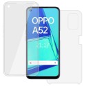 Funda Completa Transparente Pc + Tpu Full Body 360 para Oppo A52 / A72