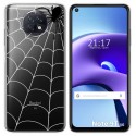 Funda Gel Transparente para Xiaomi Redmi Note 9T 5G diseño Araña Dibujos