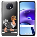 Funda Gel Transparente para Xiaomi Redmi Note 9T 5G diseño Avestruz Dibujos