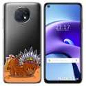 Funda Gel Transparente para Xiaomi Redmi Note 9T 5G diseño Bufalo Dibujos