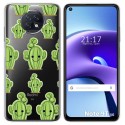 Funda Gel Transparente para Xiaomi Redmi Note 9T 5G diseño Cactus Dibujos
