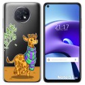 Funda Gel Transparente para Xiaomi Redmi Note 9T 5G diseño Jirafa Dibujos
