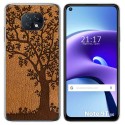 Funda Gel Tpu para Xiaomi Redmi Note 9T 5G diseño Cuero 03 Dibujos