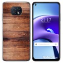 Funda Gel Tpu para Xiaomi Redmi Note 9T 5G diseño Madera 02 Dibujos