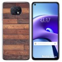 Funda Gel Tpu para Xiaomi Redmi Note 9T 5G diseño Madera 03 Dibujos