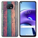 Funda Gel Tpu para Xiaomi Redmi Note 9T 5G diseño Madera 10 Dibujos