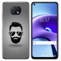 Funda Gel Tpu para Xiaomi Redmi Note 9T 5G diseño Barba Dibujos