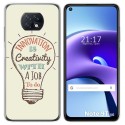 Funda Gel Tpu para Xiaomi Redmi Note 9T 5G diseño Creativity Dibujos