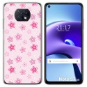 Funda Gel Tpu para Xiaomi Redmi Note 9T 5G diseño Flores Dibujos
