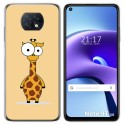 Funda Gel Tpu para Xiaomi Redmi Note 9T 5G diseño Jirafa Dibujos