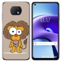 Funda Gel Tpu para Xiaomi Redmi Note 9T 5G diseño Leon Dibujos