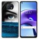 Funda Gel Tpu para Xiaomi Redmi Note 9T 5G diseño Ojo Dibujos