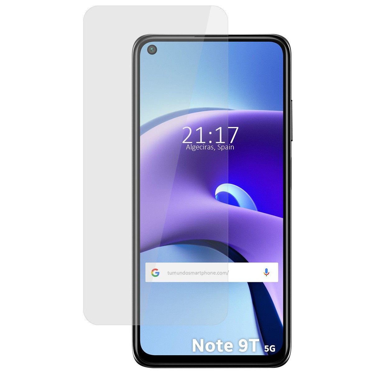 Protector Cristal Templado para Xiaomi Redmi Note 9T 5G Vidrio