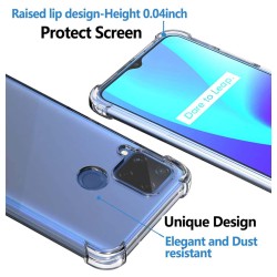 Funda Gel Tpu Anti-Shock Transparente para Realme 7i / Narzo 30A 2