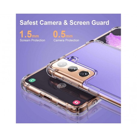 Funda Gel Tpu Anti-Shock Transparente para Samsung Galaxy S21 5G