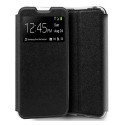 Funda Libro Soporte con Ventana para ZTE Blade A3 2020 Color Negra