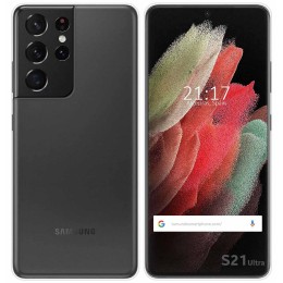 Funda Silicona Gel TPU Transparente para Samsung Galaxy S21 Ultra 5G