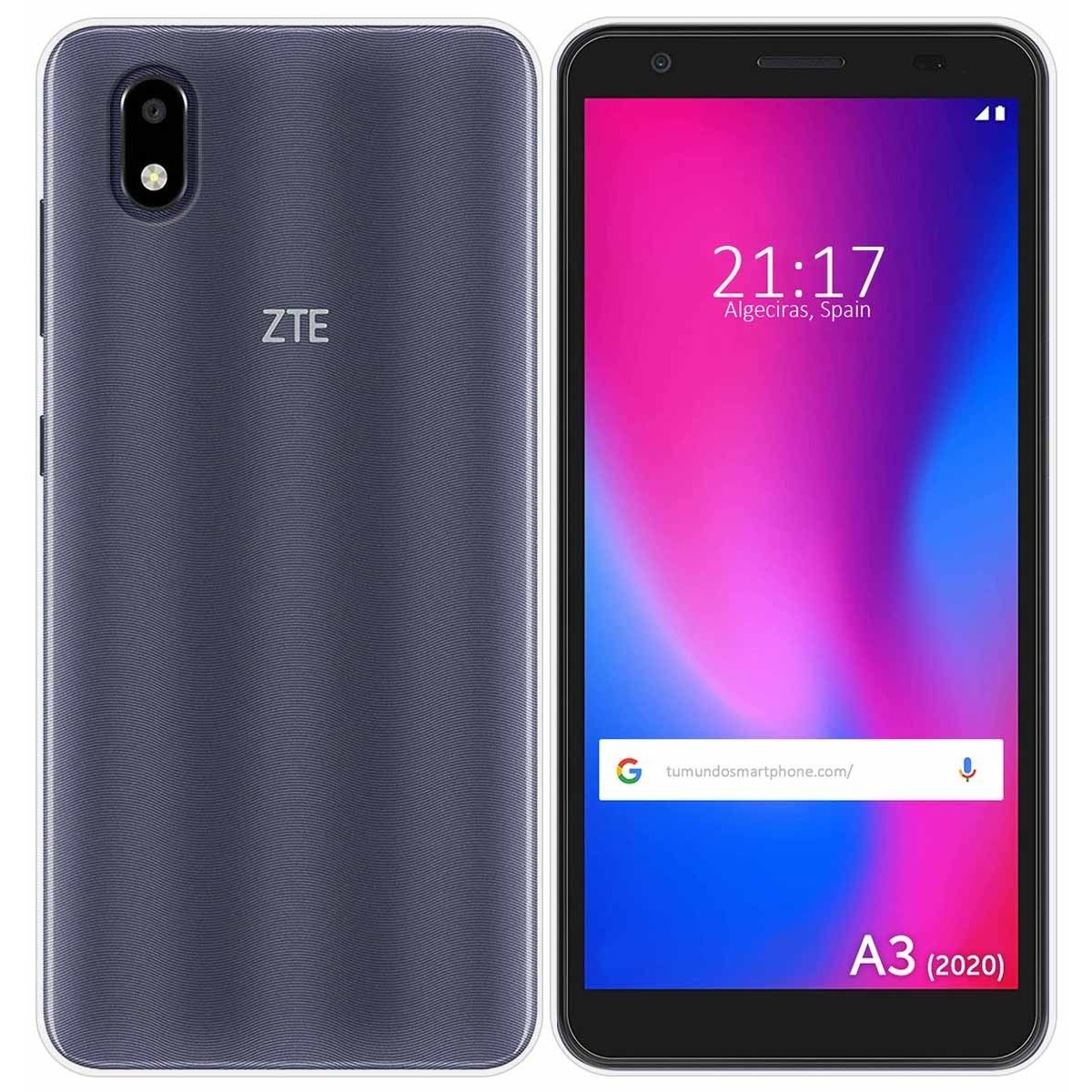 Funda Silicona Gel TPU Transparente para ZTE Blade A3 2020