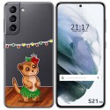 Funda Gel Transparente para Samsung Galaxy S21 5G diseño Suricata Dibujos