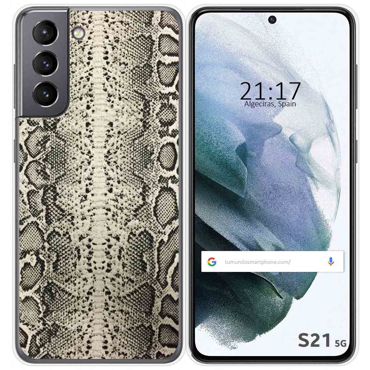 Funda Gel Tpu para Samsung Galaxy S21 5G diseño Animal 01 Dibujos