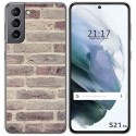 Funda Gel Tpu para Samsung Galaxy S21 5G diseño Ladrillo 01 Dibujos