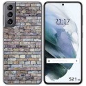 Funda Gel Tpu para Samsung Galaxy S21 5G diseño Ladrillo 02 Dibujos