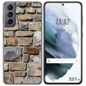 Funda Gel Tpu para Samsung Galaxy S21 5G diseño Ladrillo 03 Dibujos