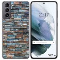 Funda Gel Tpu para Samsung Galaxy S21 5G diseño Ladrillo 05 Dibujos