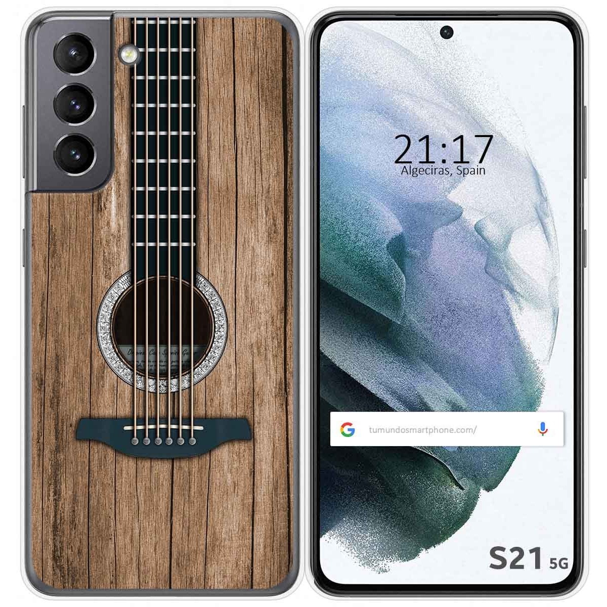 Funda Gel Tpu para Samsung Galaxy S21 5G diseño Madera 11 Dibujos