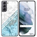 Funda Gel Tpu para Samsung Galaxy S21 5G diseño Mármol 02 Dibujos