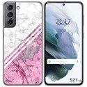 Funda Gel Tpu para Samsung Galaxy S21 5G diseño Mármol 03 Dibujos