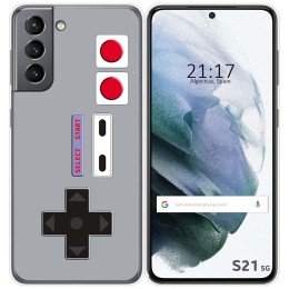 Funda Gel Tpu para Samsung Galaxy S21 5G diseño Consola Dibujos