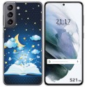 Funda Gel Tpu para Samsung Galaxy S21 5G diseño Libro Cuentos Dibujos