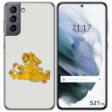 Funda Gel Tpu para Samsung Galaxy S21 5G diseño Leones Dibujos