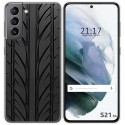 Funda Gel Tpu para Samsung Galaxy S21 5G diseño Neumatico Dibujos