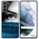 Funda Gel Tpu para Samsung Galaxy S21 5G diseño Ojo Dibujos
