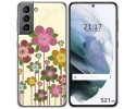Funda Gel Tpu para Samsung Galaxy S21 5G diseño Primavera En Flor Dibujos