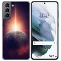 Funda Gel Tpu para Samsung Galaxy S21 5G diseño Tierra Dibujos