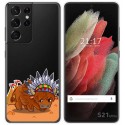 Funda Gel Transparente para Samsung Galaxy S21 Ultra 5G diseño Bufalo Dibujos