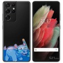 Funda Gel Transparente para Samsung Galaxy S21 Ultra 5G diseño Hipo Dibujos