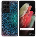 Funda Gel Transparente para Samsung Galaxy S21 Ultra 5G diseño Mandala Dibujos