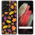Funda Gel Transparente para Samsung Galaxy S21 Ultra 5G diseño Otoño Dibujos