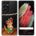 Funda Gel Transparente para Samsung Galaxy S21 Ultra 5G diseño Suricata Dibujos