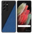 Funda Gel Tpu para Samsung Galaxy S21 Ultra 5G diseño Cuero 02 Dibujos